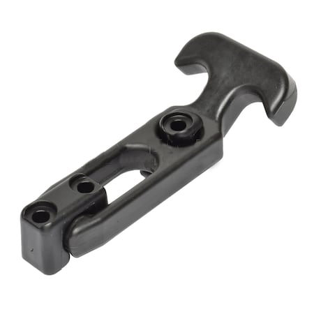 Southco T-Handle Latch - Black Flexible Rubber w/Keeper F7-53